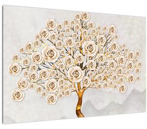Obraz kvetinového stromu (90x60 cm)