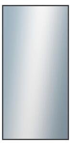 DANTIK - Zrkadlo v rámu, rozmer s rámom 60x120 cm z lišty Hliník čierna (7003021)