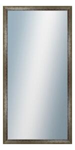 DANTIK - Zrkadlo v rámu, rozmer s rámom 60x120 cm z lišty NEVIS zelená (3054)