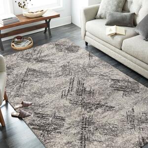 Originálny vzorovaný koberec do obývačky béžovej farby Šírka: 80 cm | Dĺžka: 150 cm