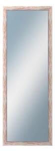 DANTIK - Zrkadlo v rámu, rozmer s rámom 50x140 cm z lišty PAINT červená veľká (2962)