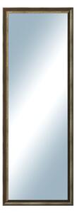 DANTIK - Zrkadlo v rámu, rozmer s rámom 50x140 cm z lišty Ferrosa bronzová (3143)