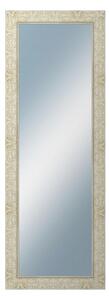 Zrkadlo v rámu Dantik rozmer s rámom 50x140 cm z lišty PRAHA biela (2930)