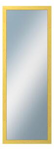 DANTIK - Zrkadlo v rámu, rozmer s rámom 50x140 cm z lišty RETRO žltá (2533)
