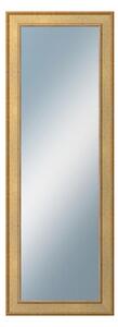 DANTIK - Zrkadlo v rámu, rozmer s rámom 50x140 cm z lišty TOOTH zlatá (2778)