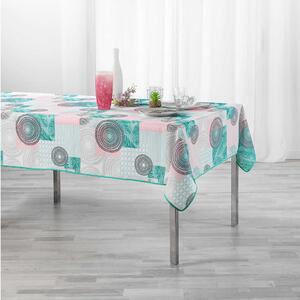 Moderný obrus na stôl v krásnych pastelových farbách 150 x 240 cm Biela