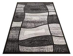 Kvalitný hnedý koberec v modernom designe Hnedá Šírka: 60 cm | Dĺžka: 100 cm