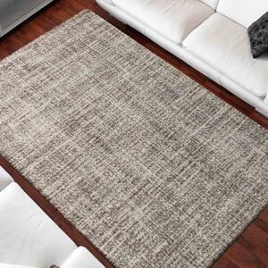 Moderný jednofarebný béžový koberec do obývačky Béžová Šírka: 120 cm | Dĺžka: 170 cm