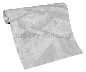Vliesové tapety na stenu HIT2 10353-10, rozmer 10,05 m x 0,53 m, ArtDeco sivo-strieborné, Erismann