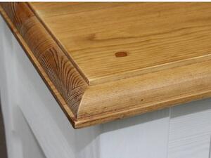 Konferenčný stolík, rustikálna drevená lavička, provensálska lavička 2824