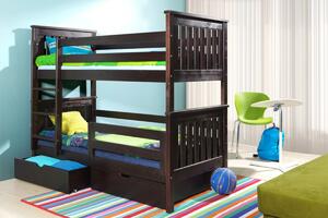 Drevená poschodová posteľ Gabio - Výber farebného prevedenia