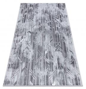 Moderný MEFE koberec B402, tmavo-sivý