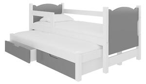 Rozkladacia detská posteľ 180x75 cm. Vlastná spoľahlivá doprava až k Vám domov. 1052093