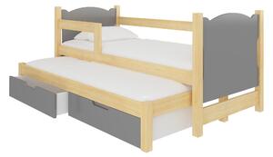 Rozkladacia detská posteľ 180x75 cm. Vlastná spoľahlivá doprava až k Vám domov. 1052094