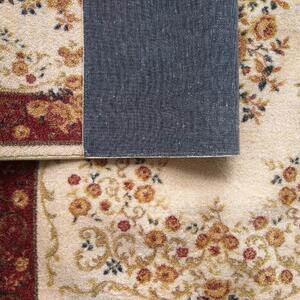 Červený kvetinový koberec vo vintage štýle do obývačky Šírka: 120 cm | Dĺžka: 170 cm