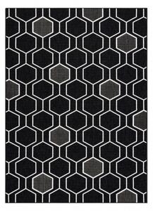 Koberec SPRING 20404993 Hexagon Sisalový- čierny