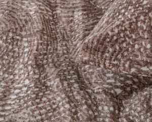 DreamHouse Bavlnené obliečky Velvet, Aria Brown 140x220, 60x70 cm