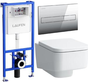 Set WC misa Laufen Pro S H8209620000001, podomietková konštrukcia Laufen Lis H8946600000001, H8919610000001, H8956610040001