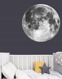 Dekoračná nálepka na stenu mesiac 71 cm