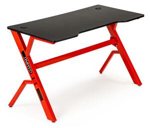 Počítačový herný stôl Červená