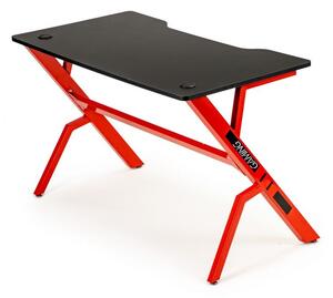 Počítačový herný stôl Červená