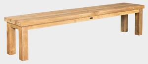 Fakopa - Jedálenská lavica FLOSS RECYCLE 190 cm teak, prírodná