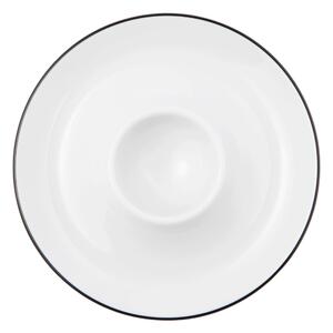 KALÍŠOK NA VAJÍČKO Lido Black Line 13 cm Seltmann Weiden - Stolovanie & servírovací riad