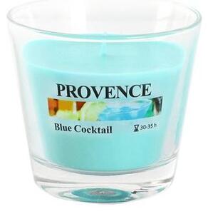 Provence Vonná sviečka v skle PROVENCE 35 hodín Blue Cocktail