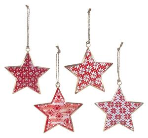 Vianočné dekorácie Signes Grimalt Závesná Hviezda 4 Dif