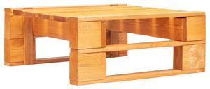 Záhradná taburetka z paliet, drevo, medovo hnedá