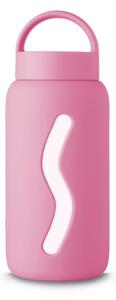 Ružová cestovná fľaša 500 ml Flamingo Pink – Muuki