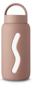 Svetlohnedá cestovná fľaša 500 ml Desert Rose – Muuki