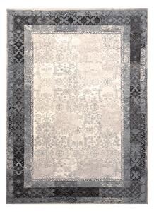 Vlnený koberec MOON Lumena, orientálny, vintage, sivý