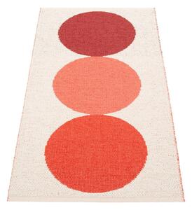 Červeno-krémový vnútorný a vonkajší koberec 70x140 cm Otto Berry – Pappelina