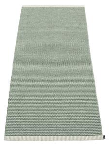Svetlozelený vnútorný a vonkajší behúň 60x150 cm Mono Sage Army – Pappelina