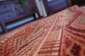Vlnený koberec OMEGA MAYO terakota