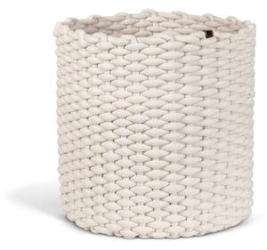 Látkový košík ø 40x40 cm Peach Skin Round XL – Bigso