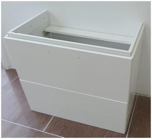 Cersanit Melar, umývadlová skrinka 80cm, biela, S614-011