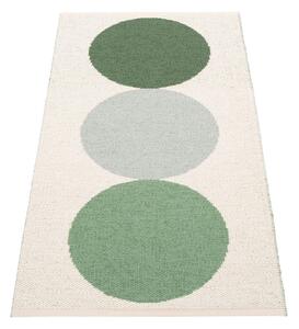Zeleno-krémový vnútorný a vonkajší koberec 70x140 cm Otto Herb – Pappelina