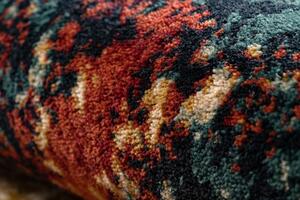 Vlnený koberec OMEGA MIA červený