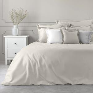 Kvalitná bavlnená posteľná obliečka na palón v béžovej farbe