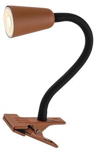 Rabalux 74090 - Stolná lampa s klipom ALDO 1xGU10/7W/230V oranžová