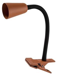 Rabalux 74090 - Stolná lampa s klipom ALDO 1xGU10/7W/230V oranžová