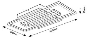 Rabalux 71456 - LED stropné svietidlo NOXELLE LED/28W/230V 3000/4500/6000K