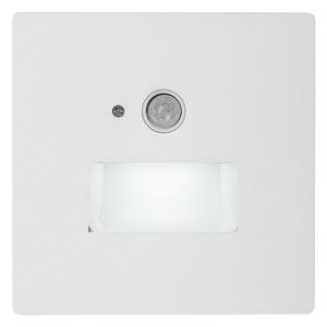 Rabalux 77198-LED Schodové svietidlo s pohybovým a súmrakovým senzorom LUNCA 1W/230V 3000/4500/6500K biele