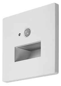 Rabalux 77198-LED Schodové svietidlo s pohybovým a súmrakovým senzorom LUNCA 1W/230V 3000/4500/6500K biele