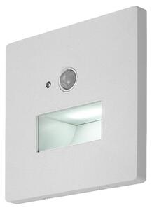 Rabalux 77198-LED Schodové svietidlo s pohybovým a súmrakovým senzorom LUNCA 1W/230V 3000/4500/6500K biele