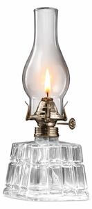 Brilagi - Petrolejová lampa MERLIN číra/zlatá/patina