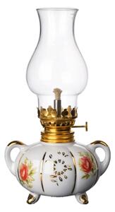 Brilagi - Petrolejová lampa MERLIN biela/zlatá