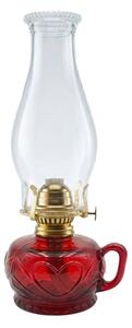 Brilagi - Petrolejová lampa MERLIN červená